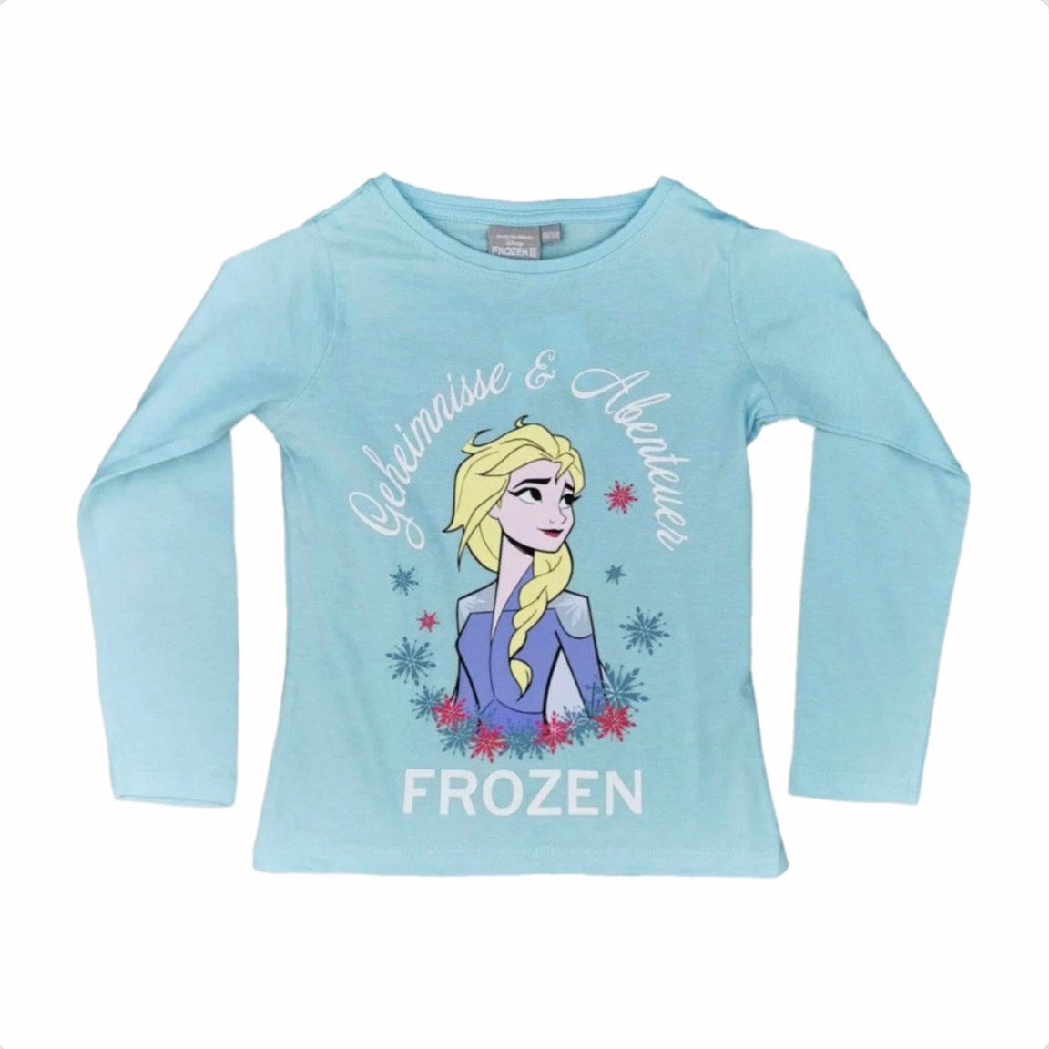 Mädchen Langarm Shirt Frozen Eiskönigin