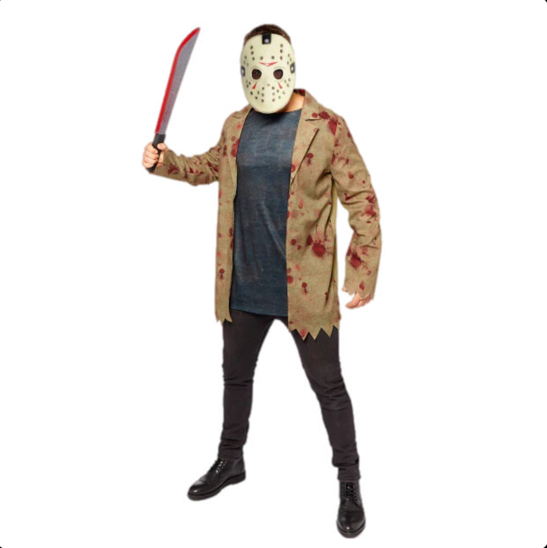 Erwachsenen Kostüm Jason Mens Halloween