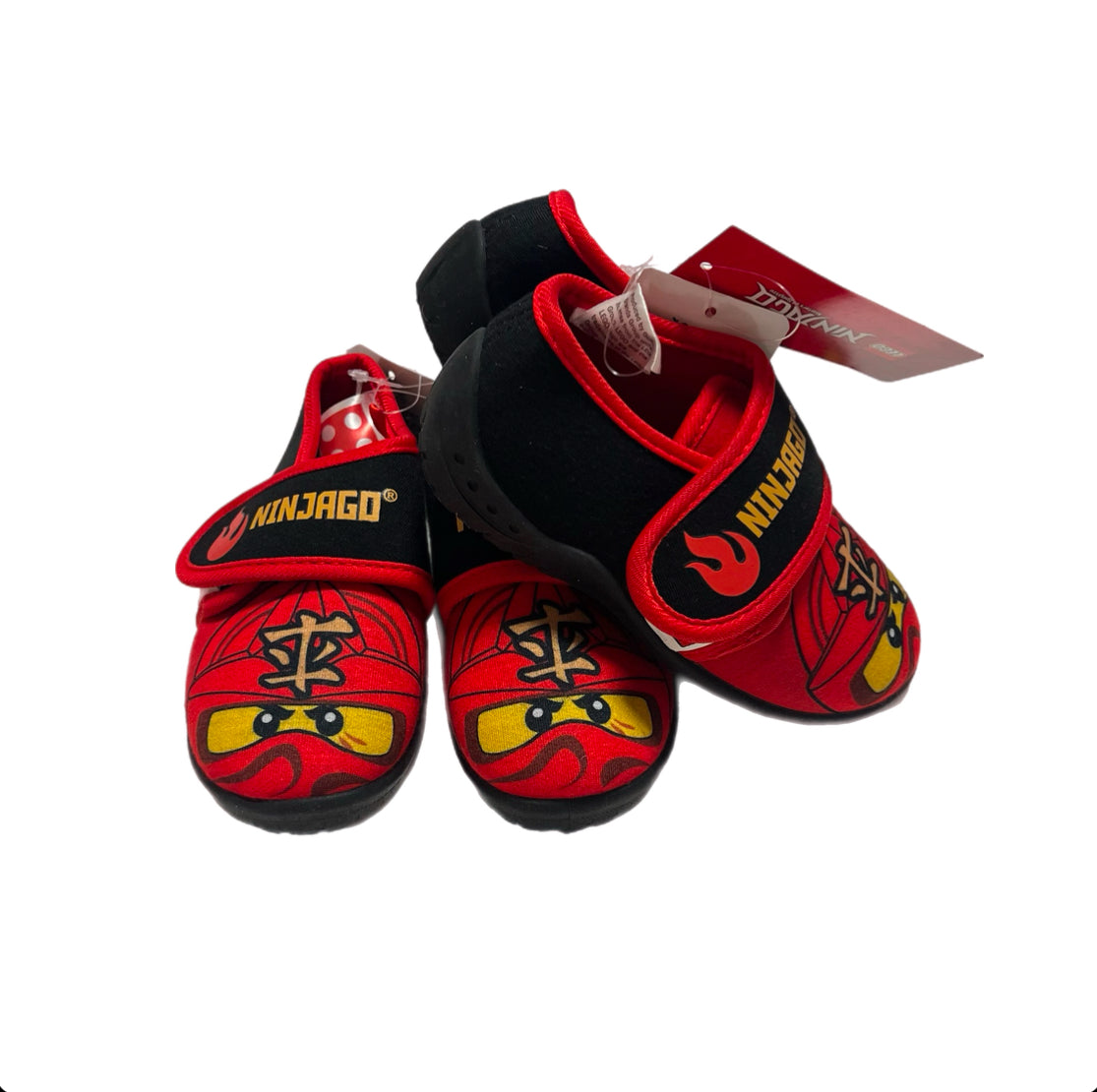 Kinder Hausschuhe Lego Ninjago Klettverschluss