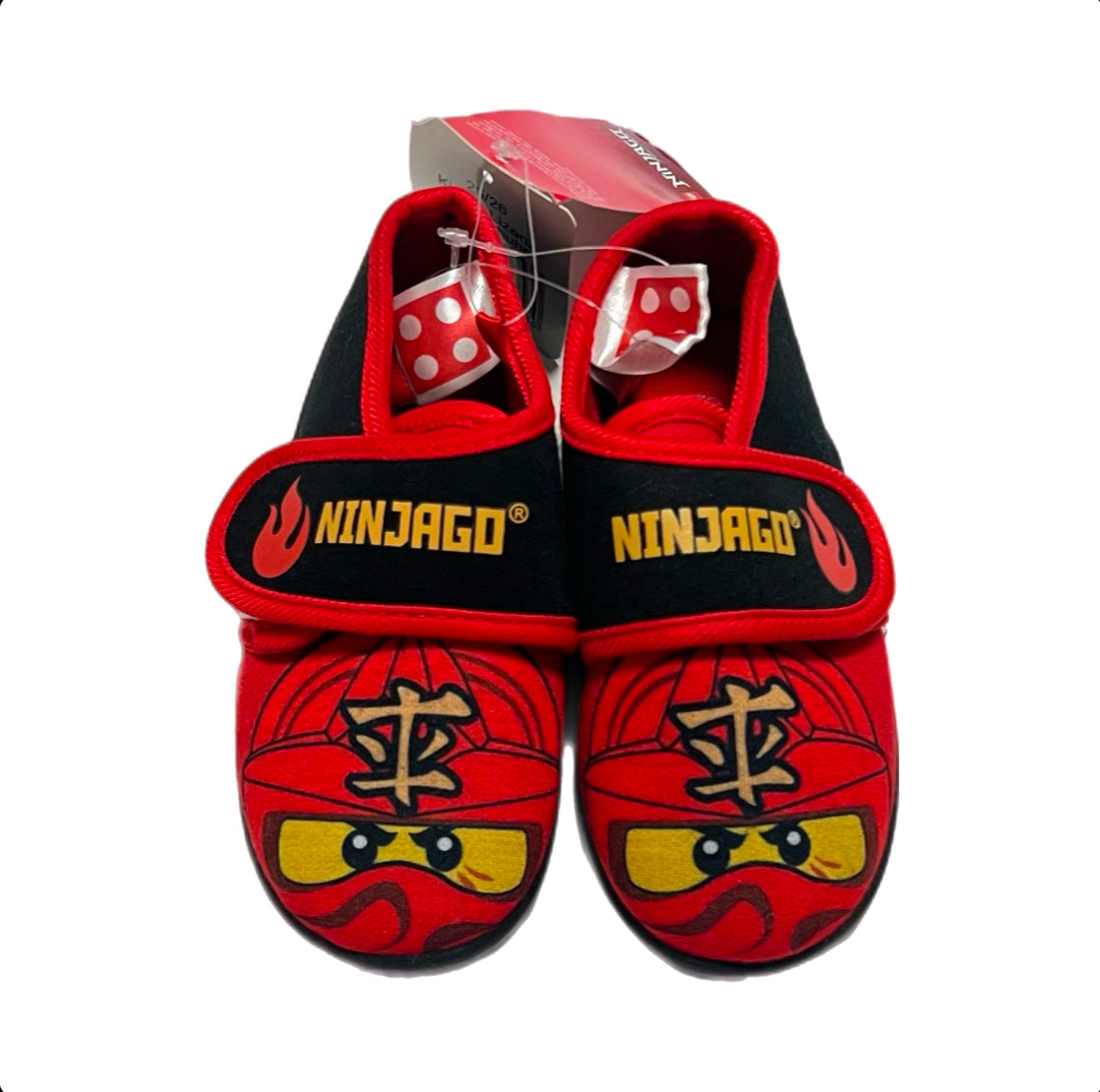 Kinder Hausschuhe Lego Ninjago Klettverschluss