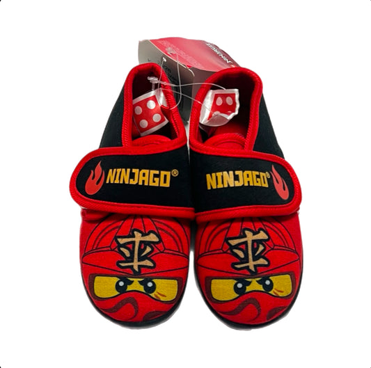 Kinder Hausschuhe Lego Ninjago Klettverschluss