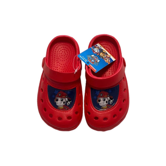 Kinder Clogs Paw Patrol Marshall Rot