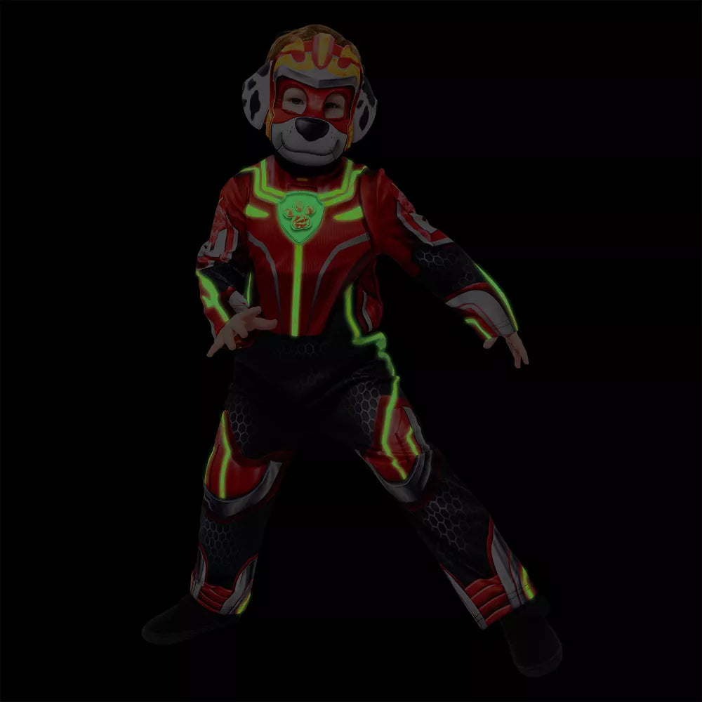 Kinder Kostüm Paw Patrol Marshall mit Maske Leuchtend