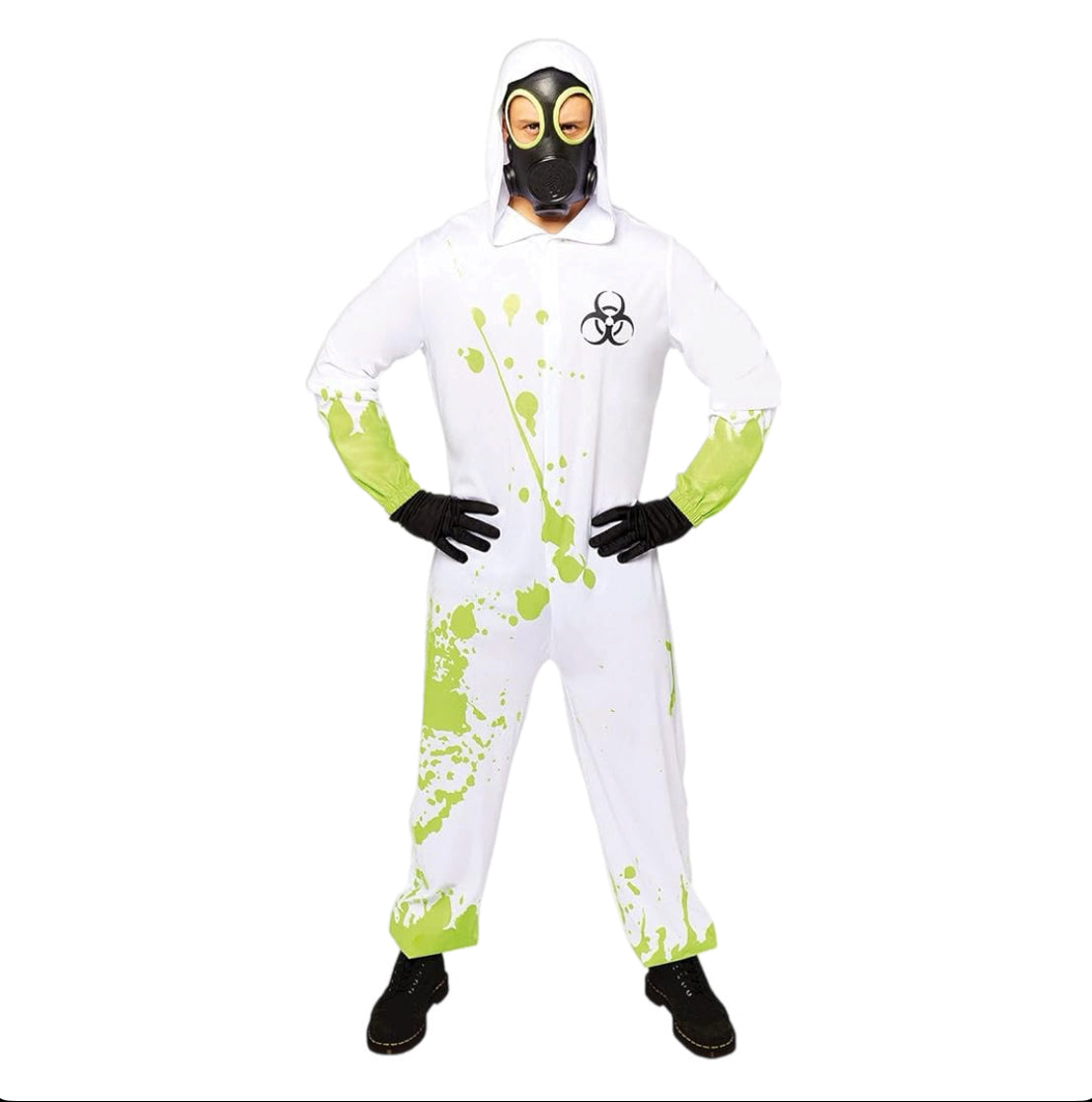 Erwachsenen Kostüm Schutzanzug Corona Chemikalien