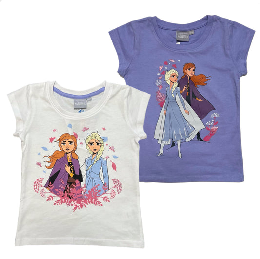 Mädchen T-Shirts 2er Pack Frozen