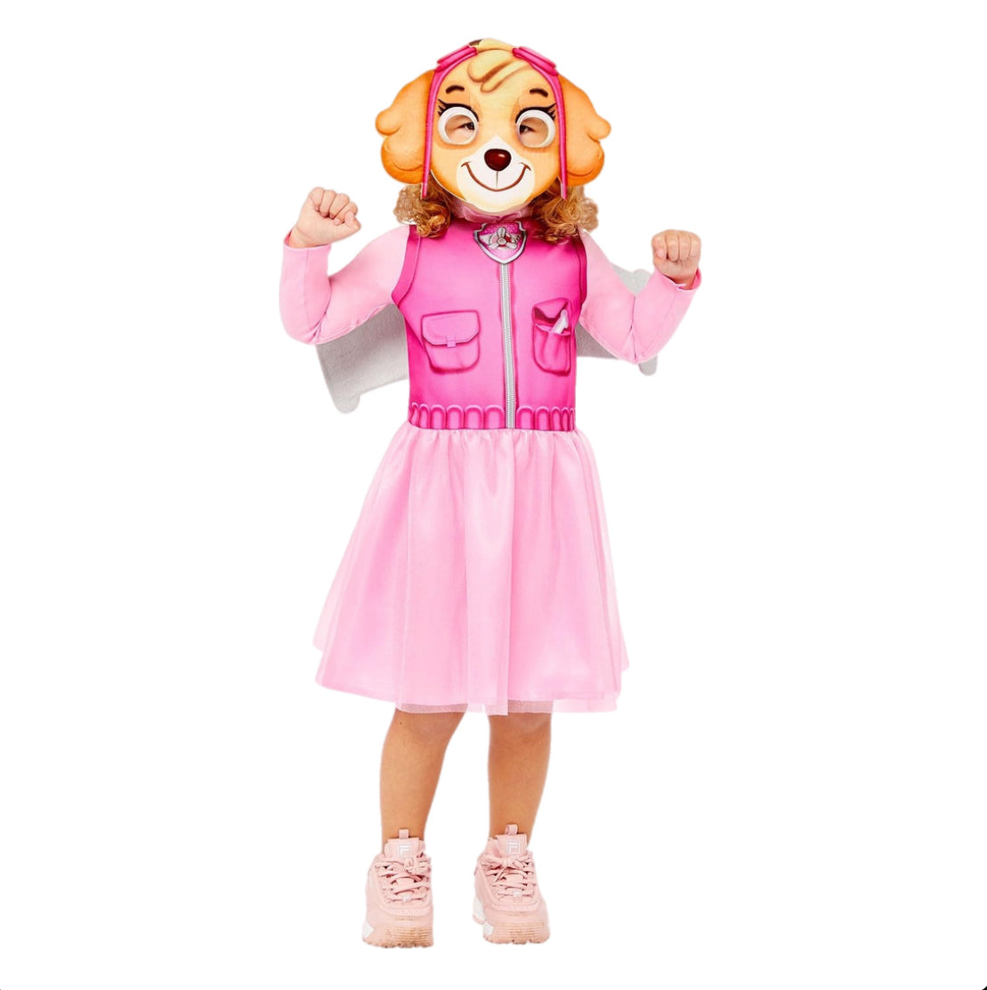 Mädchen Kinder Kostüm Paw Patrol Skye