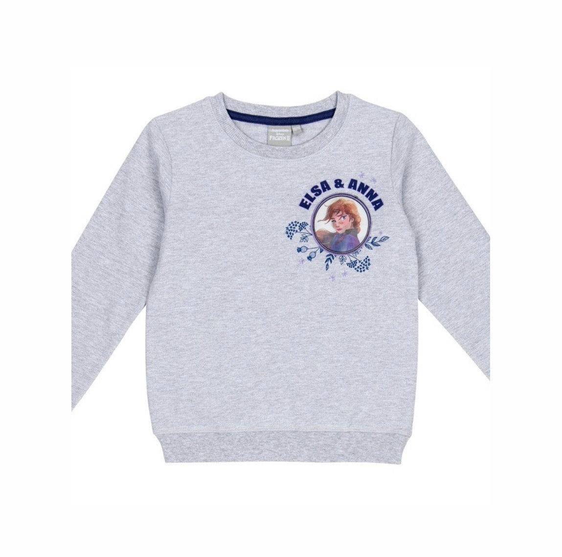 Mädchen Sweatshirt Frozen Eiskönigin Hologramm