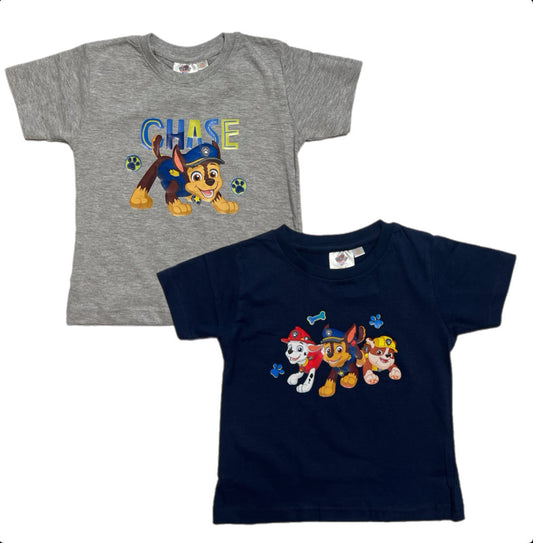 Jungen T-Shirts 2er Pack Paw Patrol Chase