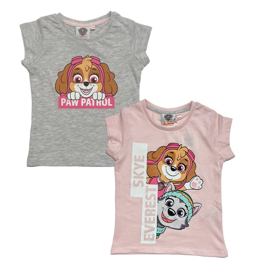 Mädchen T-Shirts 2er Pack Paw Patrol