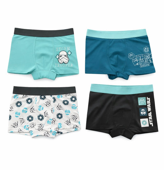 Jungen Boxershorts Star Wars Türkis