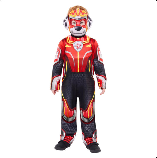 Kinder Kostüm Paw Patrol Marshall mit Maske Leuchtend