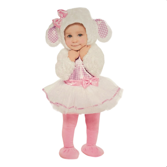 Mädchen Kinder Kostüm Schäfchen Schaf