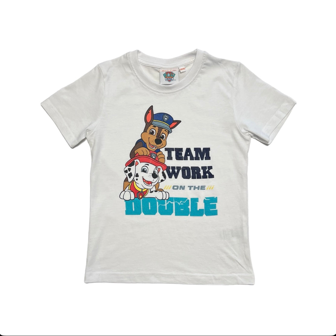 Jungen T-Shirt Paw Patrol Team Work