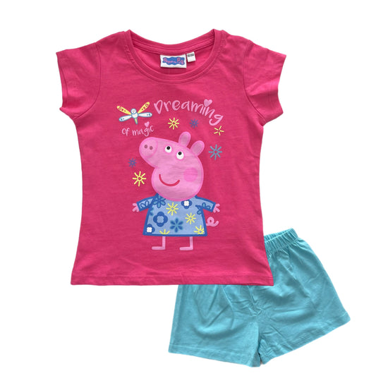 Schlafanzug Peppa Wutz Kurz