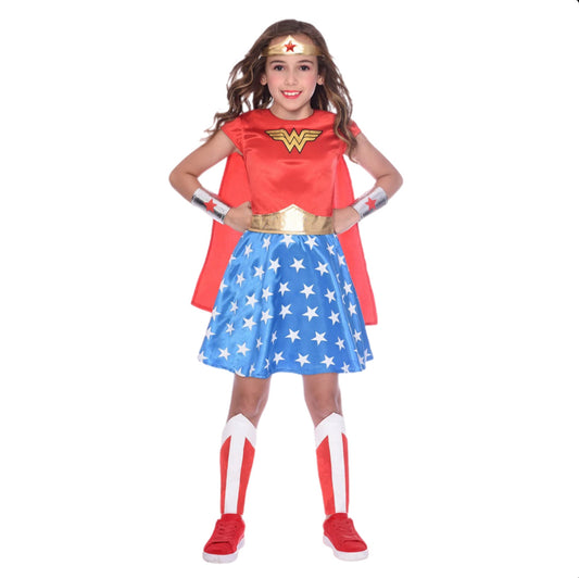 Kinder Kostüm Wonder Women Superheldin