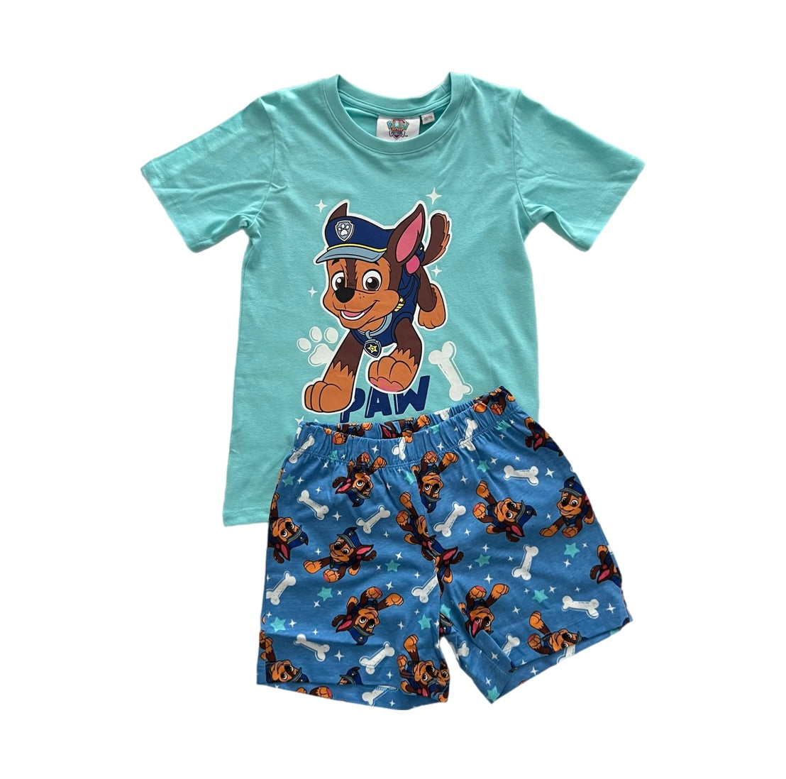 Kinder Schlafanzug Paw Patrol Chase Leuchtend