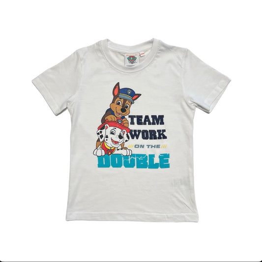 Jungen T-Shirt Paw Patrol Weiß