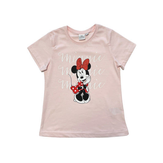 Mädchen T-Shirt Minnie Maus Rosa