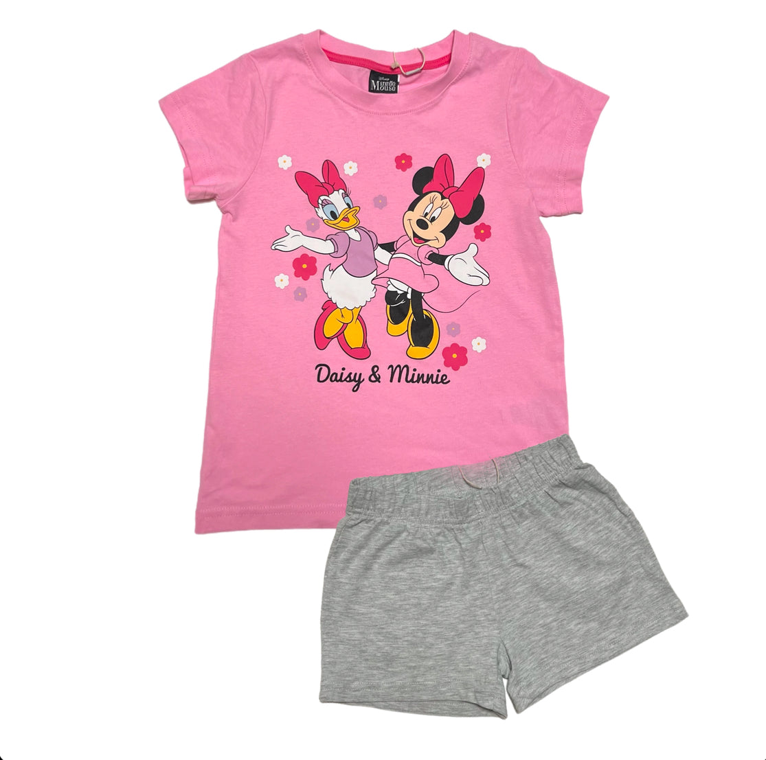 Mädchen Schlafanzug Minnie Maus & Daisy